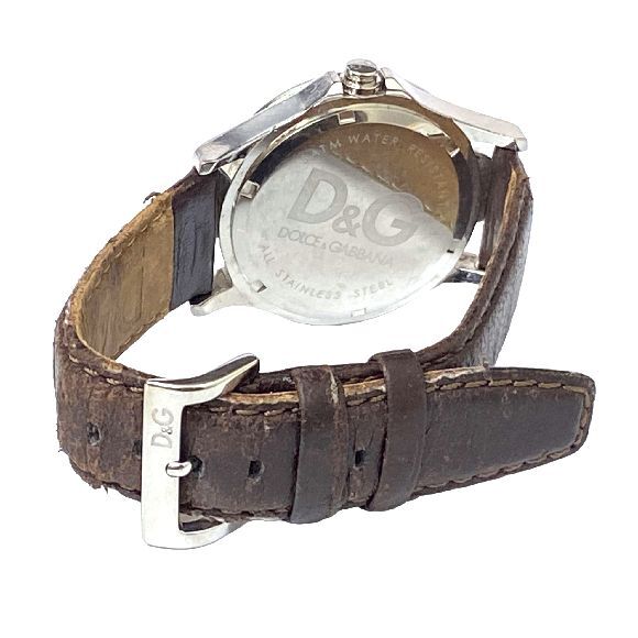 G8239【ドルチェ&ガッバーナ】クォーツ・メンズ 腕時計・稼働品・Dolce Gabbana_画像8