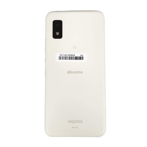 G8262★1円～【スマホ】SIMフリー 美品 SHARP AQUOS wish2 SH-51C ホワイト docomo版 約5.7インチ 動作品 稼働品_画像2