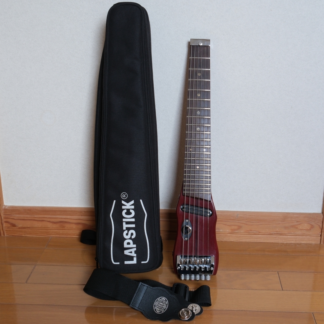 【入手困難品】Lapstick Travel Guitar トラベルミニエレキギターの画像1