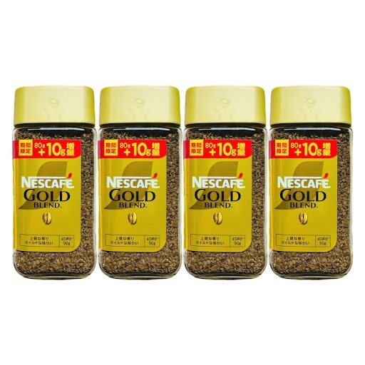 ゴールドブレンド 90g(80g+10g) 4個セット ネスカフェ インスタントコーヒー_画像1