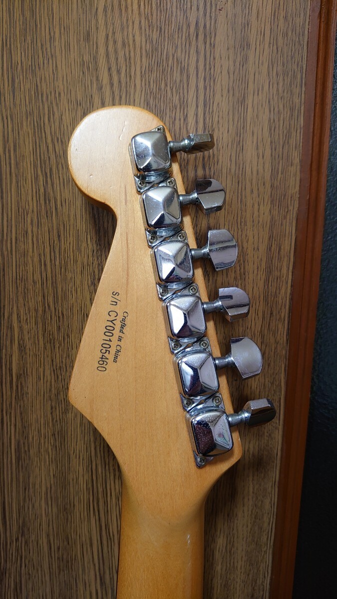 スクワイア ステージキャスター 珍しい24フレット Squier by Fender STAGEACASTERの画像4