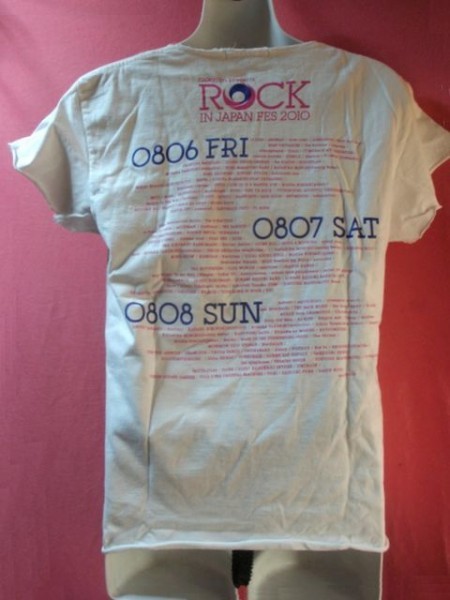 ＵＳＥＤ rockin'on Ｔシャツ サイズＳ 白系_画像4