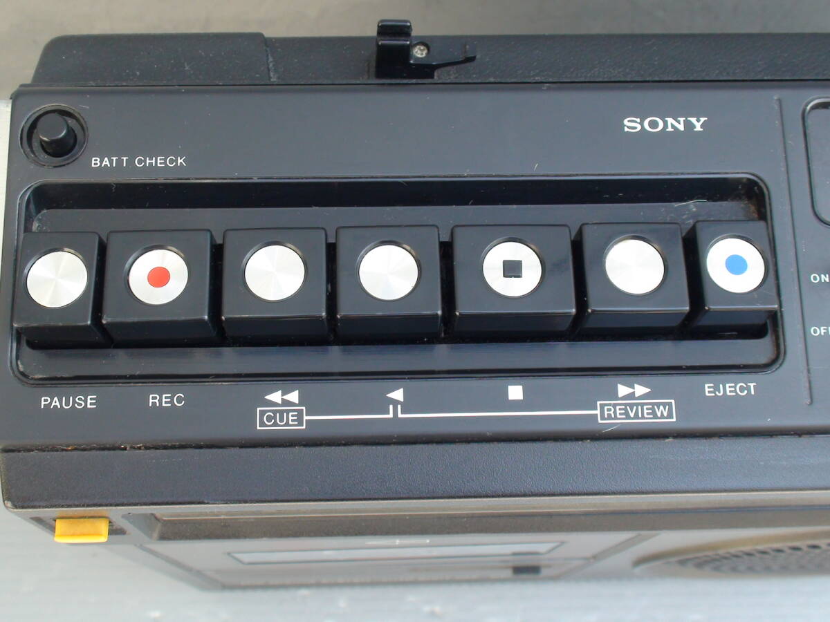 ★良好動作品です★SONY ラジオカセットテープレコーダー CF-1980 （1974年（昭和49年）★_画像4