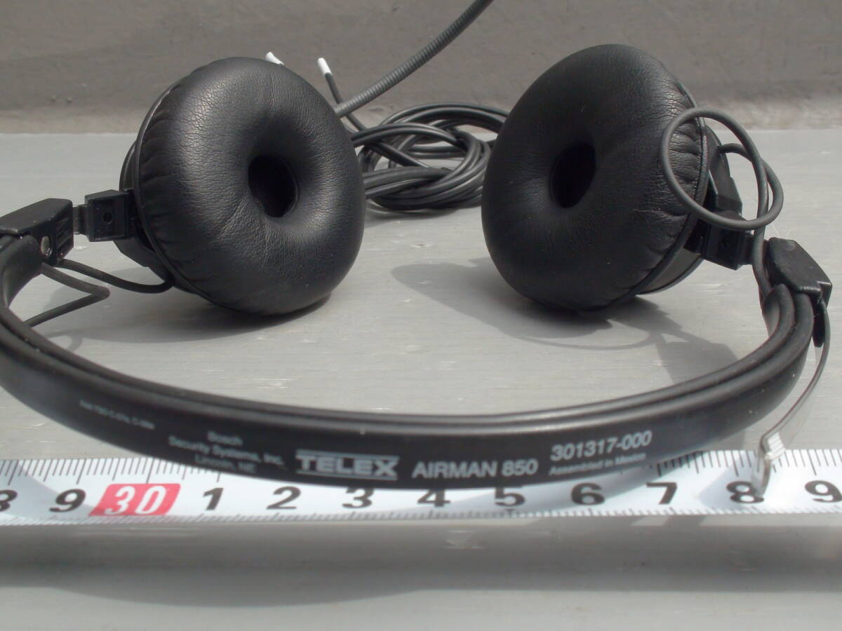 ☆使用感無く美品☆TELEX☆AIRMAN 850☆ヘッドセット☆ ☆使用感無く美品☆TELEX☆AIRMAN 850☆ヘッドセット☆