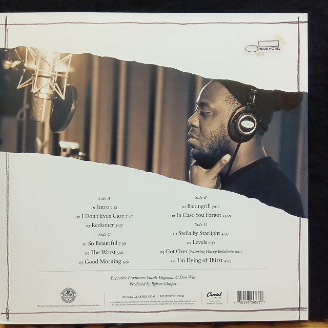 ROBERT GLASPER / COVERED (RECORDED LIVE AT CAPITOL STUDIOS) (US-ORIGINAL)_画像2