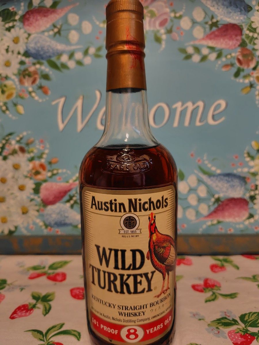ウイスキー ワイルドターキー WILD TURKEY 8年 未開栓 750ml ウイスキー ワイルドターキー WILD TURKEY 8年 未開栓 750ml