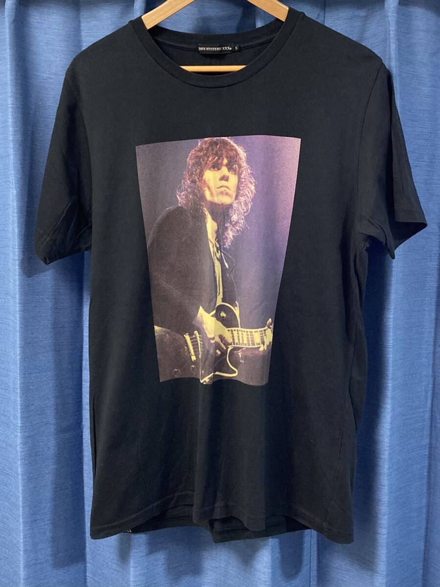 ヒステリックグラマー ローリングストーンズ キースリチャーズ　Tシャツ THEE HYSTERIC XXX THE ROLLING STONES KEITH 70S プリント_画像1