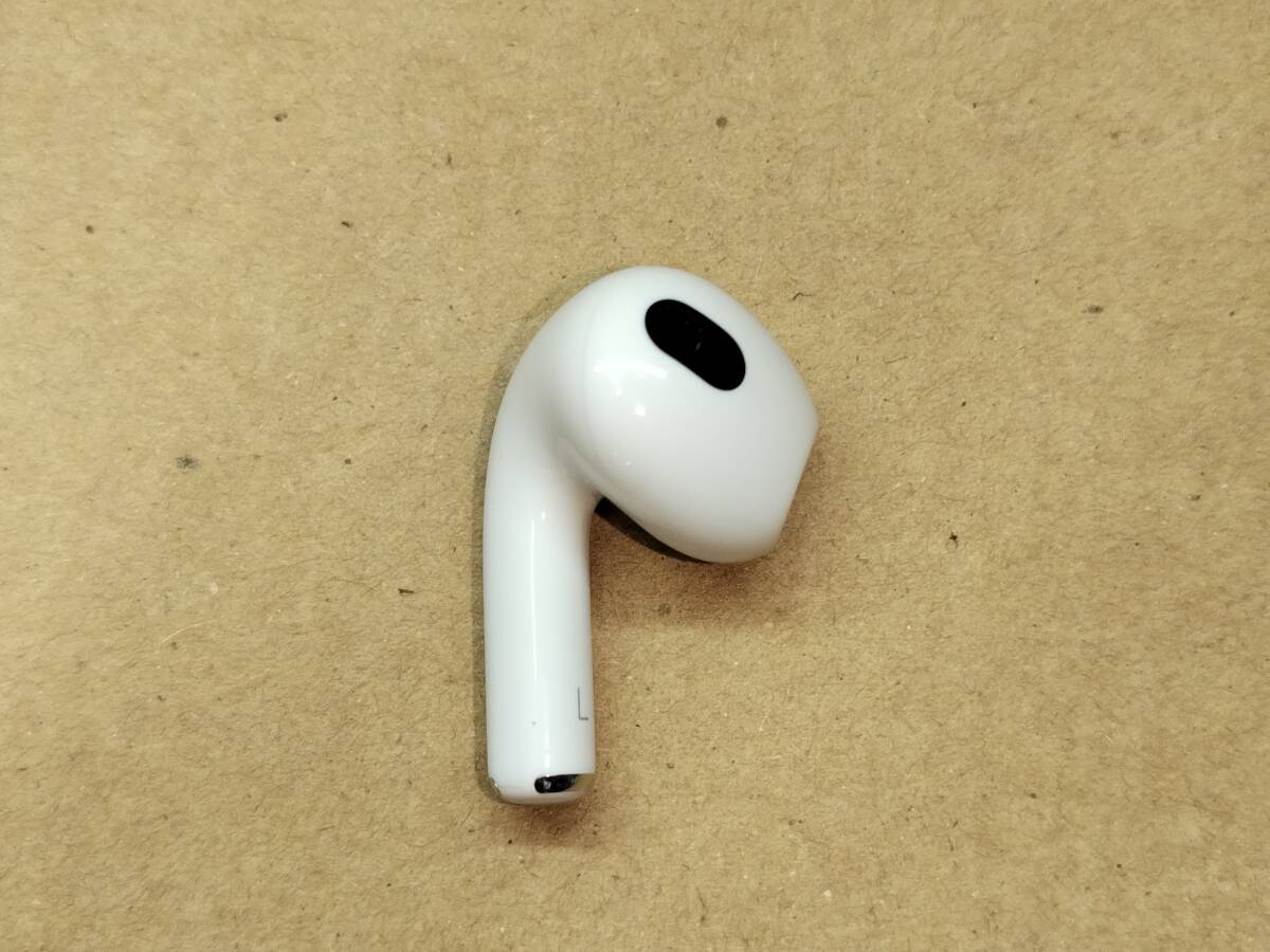 【USED】 3-1L Apple 純正 Airpods アップル エアーポッズ 第3世代 L側 のみ A2564_画像2