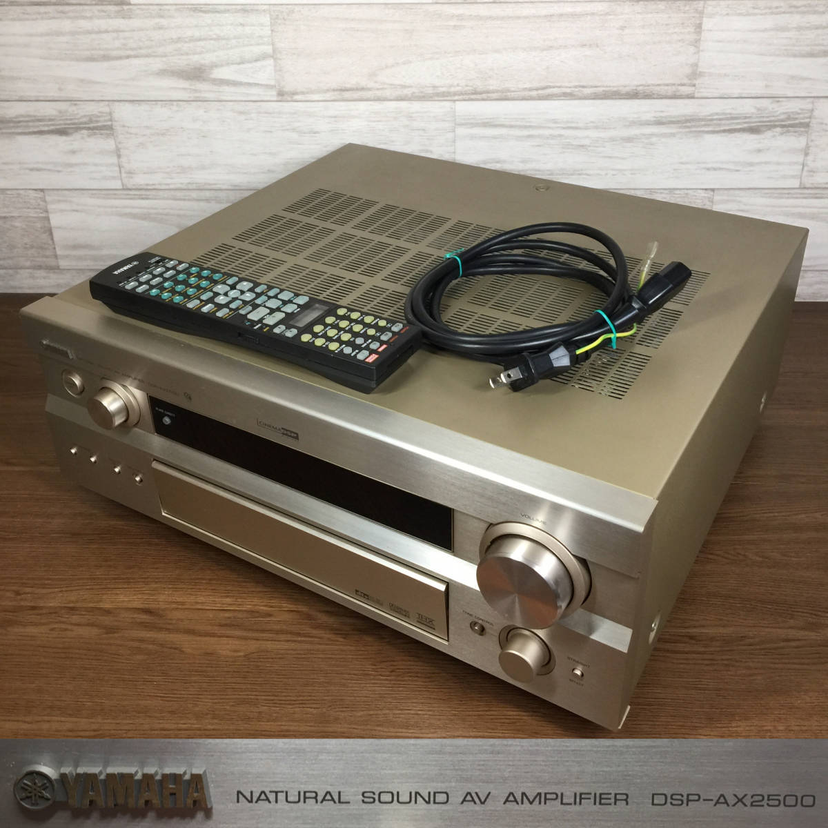 YAMAHA AVアンプ DSP-AX2500N 美品_画像1