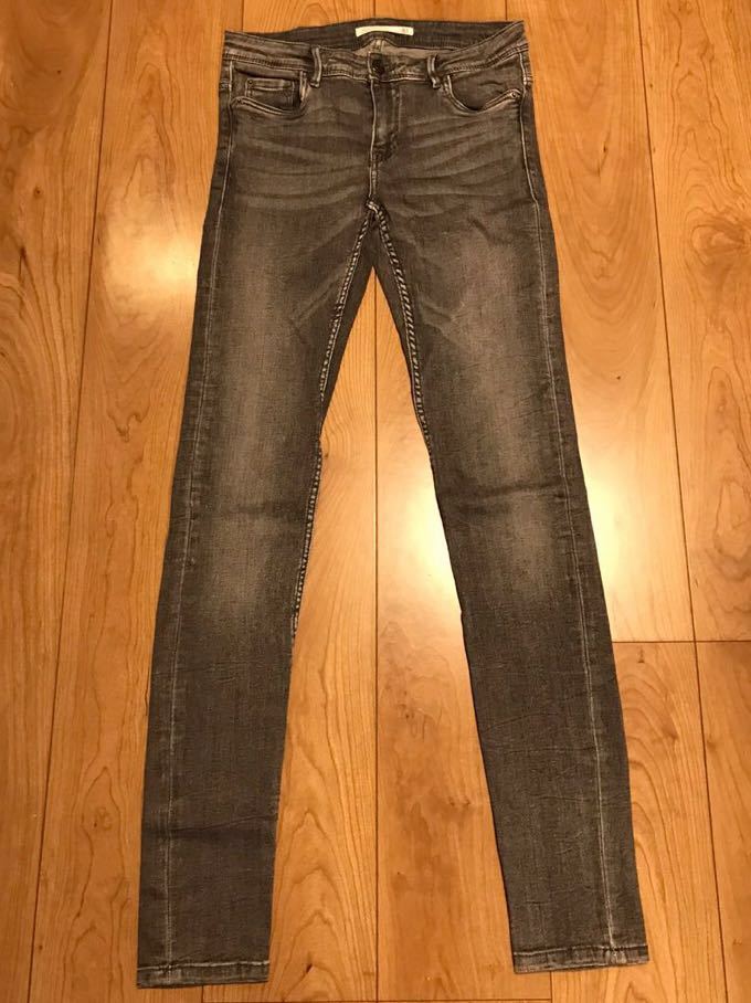 ZARA Zara skinny denim size photograph . commodity explanation. absolute size . please verify 