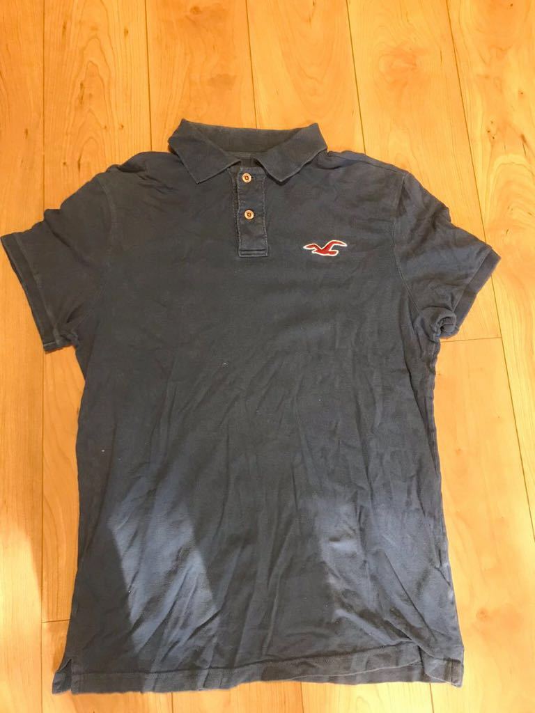 HOLLISTER Hollister polo-shirt navy sizeM