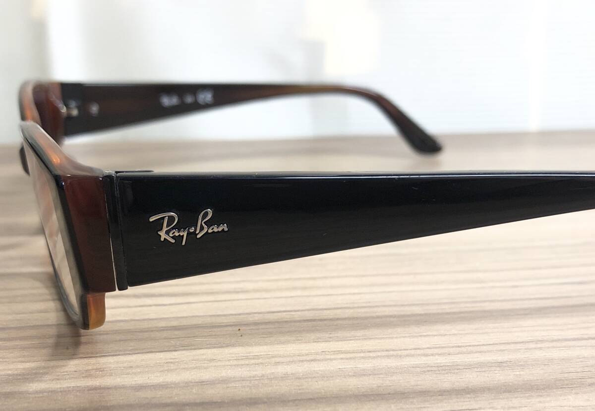 ②☆度入り☆RayBan レイバン RB5250 2044 54□15 145 眼鏡 フレーム 黒_画像3