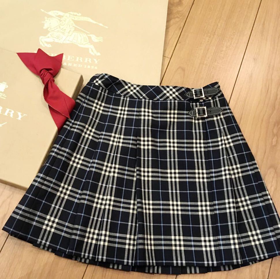 美品　バーバリー　BURBERRY ジャケット　ブレザー　スカート　フォーマル 　入学式　卒業式　発表会　130㎝　日本製　セット_画像7