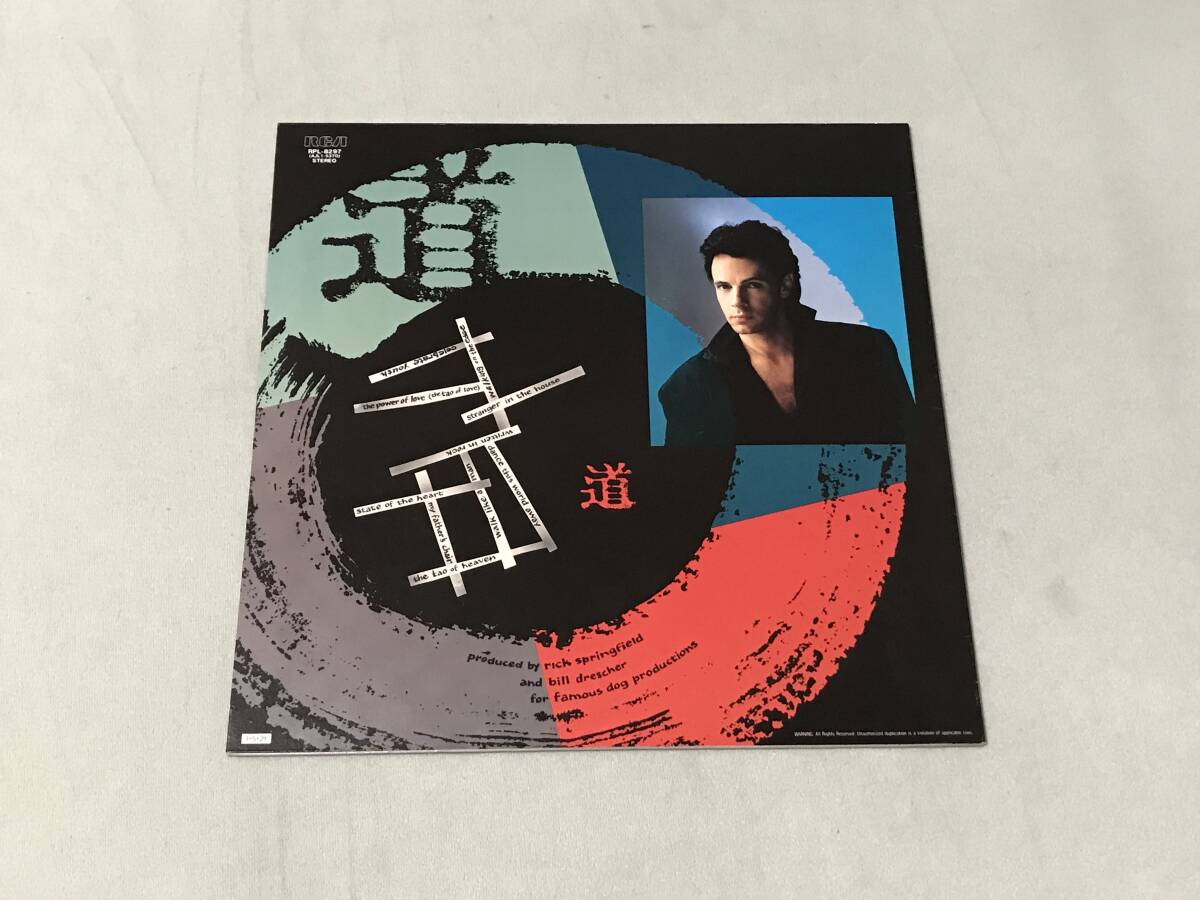 Rick Springfield　リック・スプリングフィールド　TAO　道　10点以上の落札・同梱発送で送料無料_画像3