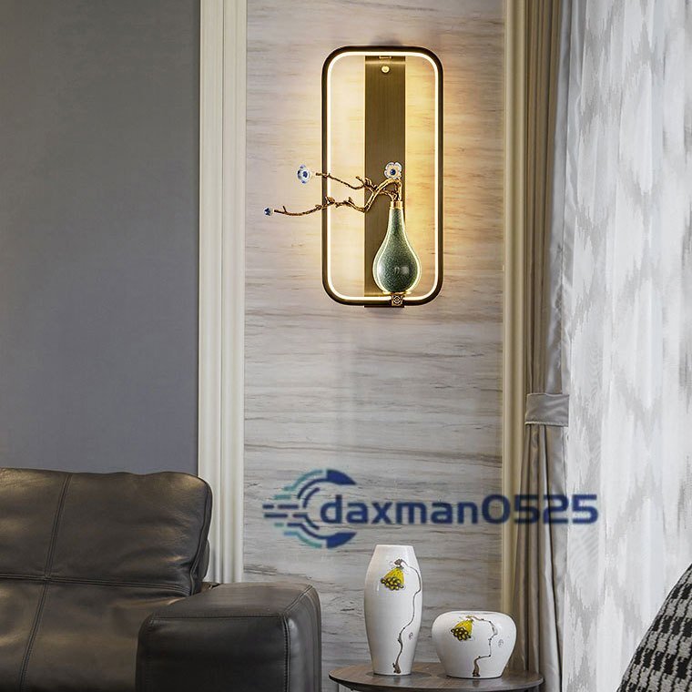 人気新品 最新デザイン　純銅製　ブラケットライト 直結タイプ 壁掛け照明 玄関 レストランLED壁掛け灯_画像3
