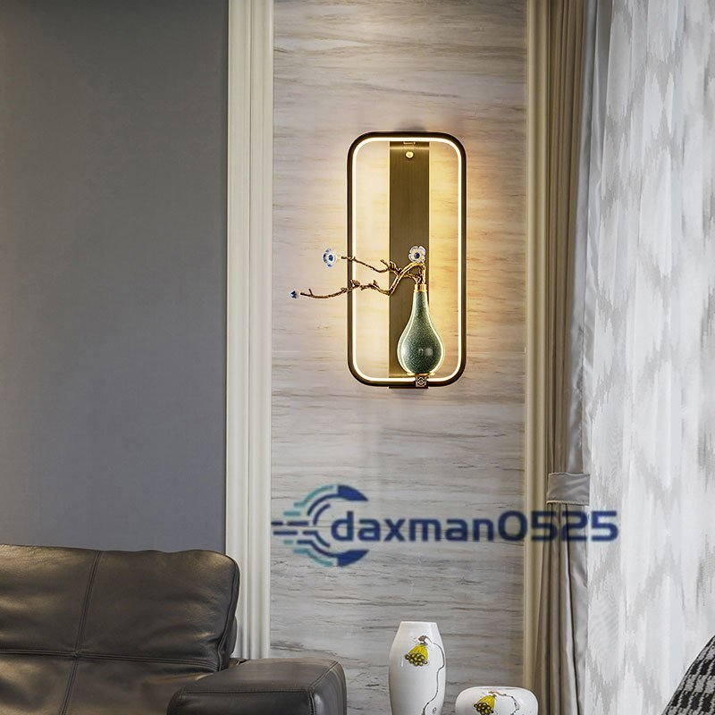 人気新品 最新デザイン　純銅製　ブラケットライト 直結タイプ 壁掛け照明 玄関 レストランLED壁掛け灯_画像4