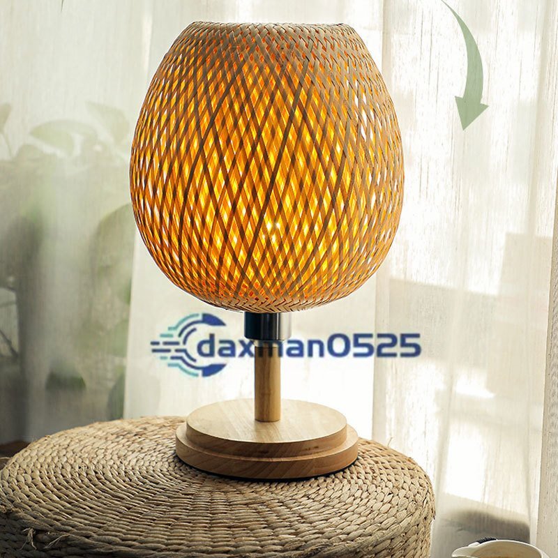 人気新品 竹編みランプ 卓上ライト スタンドランプ タイ古風 竹 人気新品 竹編みランプ 卓上ライト スタンドランプ タイ古風 竹