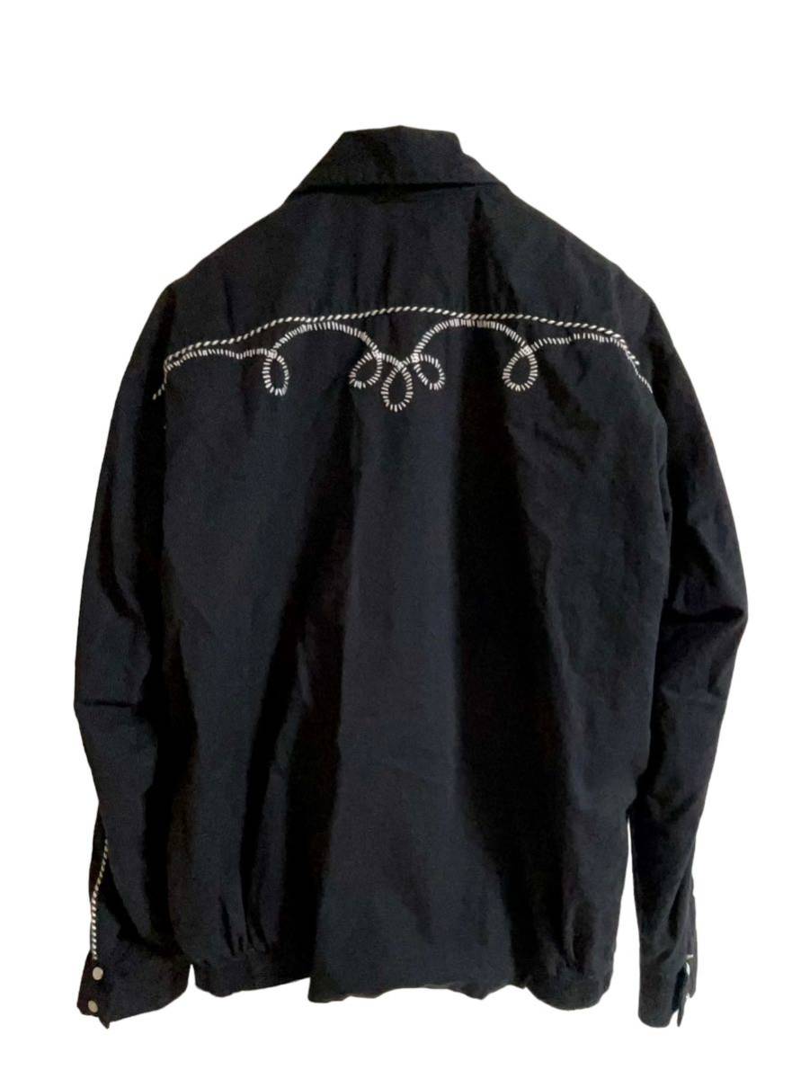 Backers 50's 復刻 刺繍 ウエスタンジャケット M ロカビリージャケット ギャバジャン ジョニーデップ同型