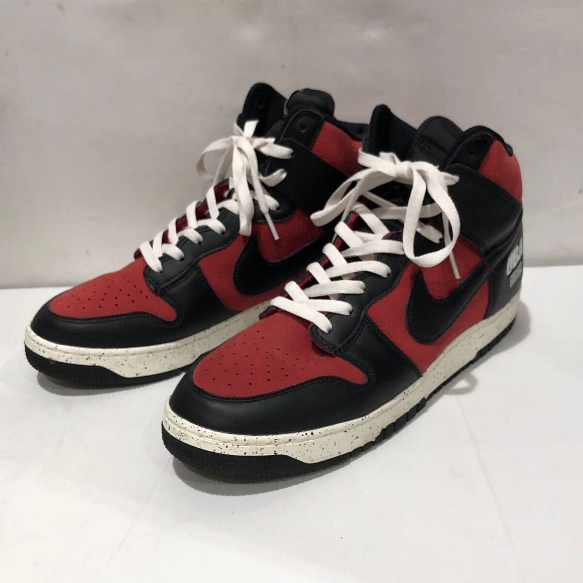 【NIKE】ナイキ UNDERCOVER×Nike Dunk High UBA アンダーカバー×ナイキ ダンク ハイ dd9401-600 メンズ 29cm レッド ブラック ts202403_画像1