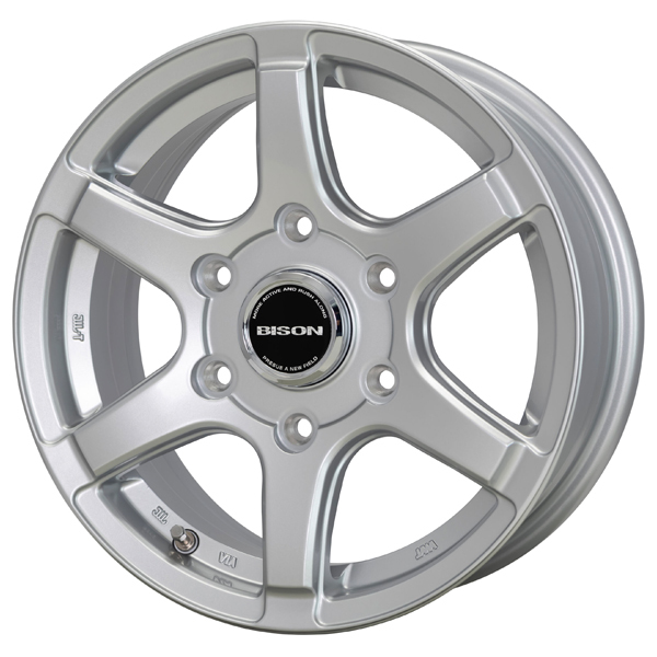 新品 ハイエース 195/80R15 ケンダ KR36 バイソン BN-04 15インチ 6.0J +33 6/139.7 スタッドレス タイヤ ホイール 4本_画像2