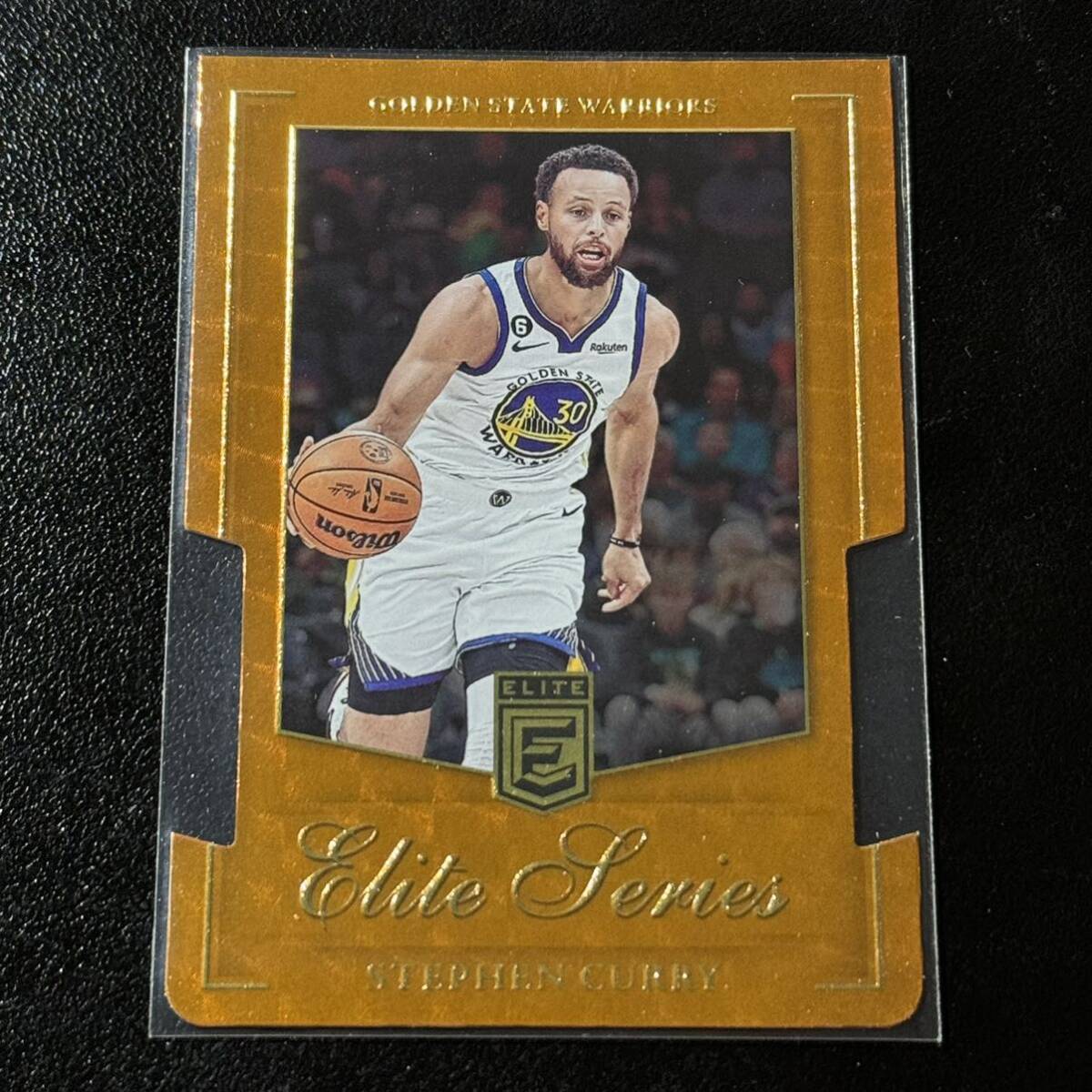 2023-24 Panini Donruss Elite ELITE SERIES #4 Stephen Curry ORANGE FOIL DIE CUT ダイカット ステフィン・カリー NBA Basketball_画像1