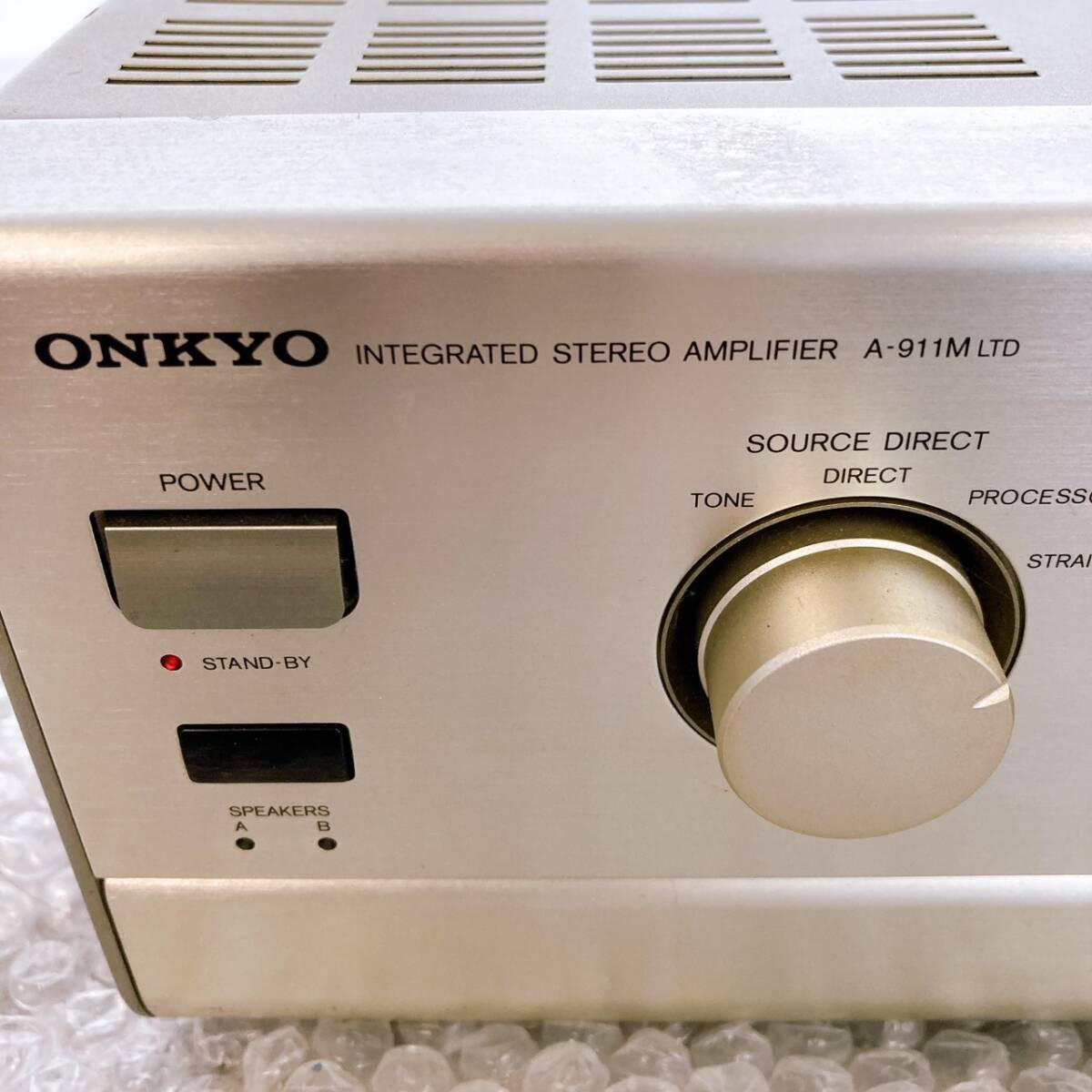 【1円スタート！通電確認済み！】ONKYO オンキョー A-911M LTD インテグレーテッドアンプ 音響機器 オーディオ/RSZ5535-80_画像3