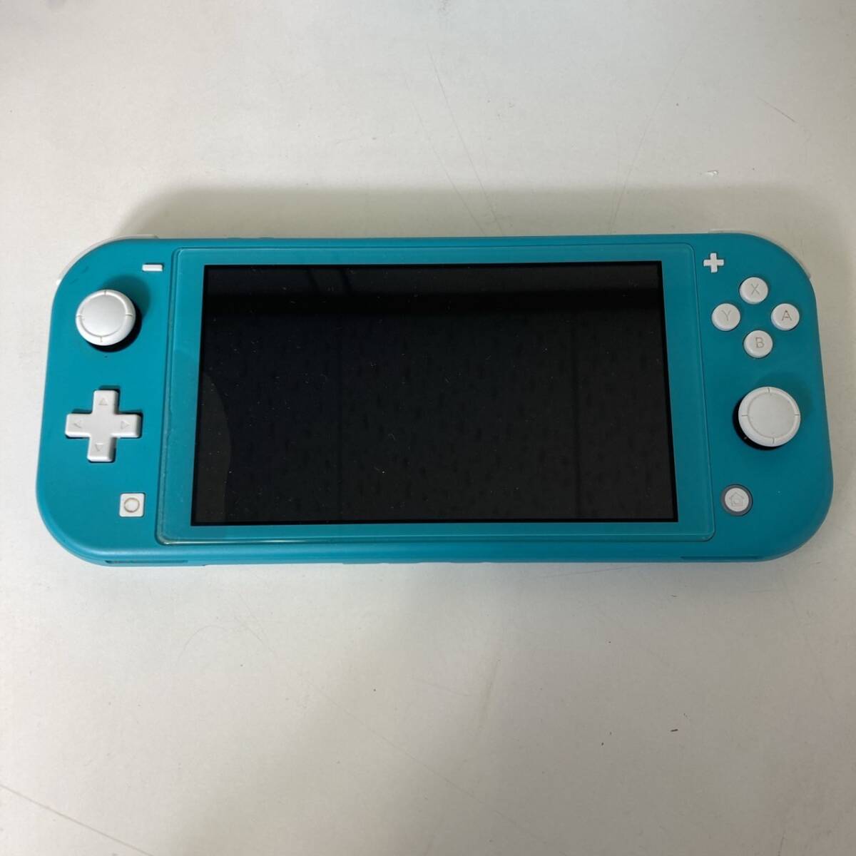 【動作確認・初期化済み！】任天堂 Nintendo Switch Lite HDH-001 ターコイズ 本体 電源ケーブル/RSZ5957-宅60_画像3