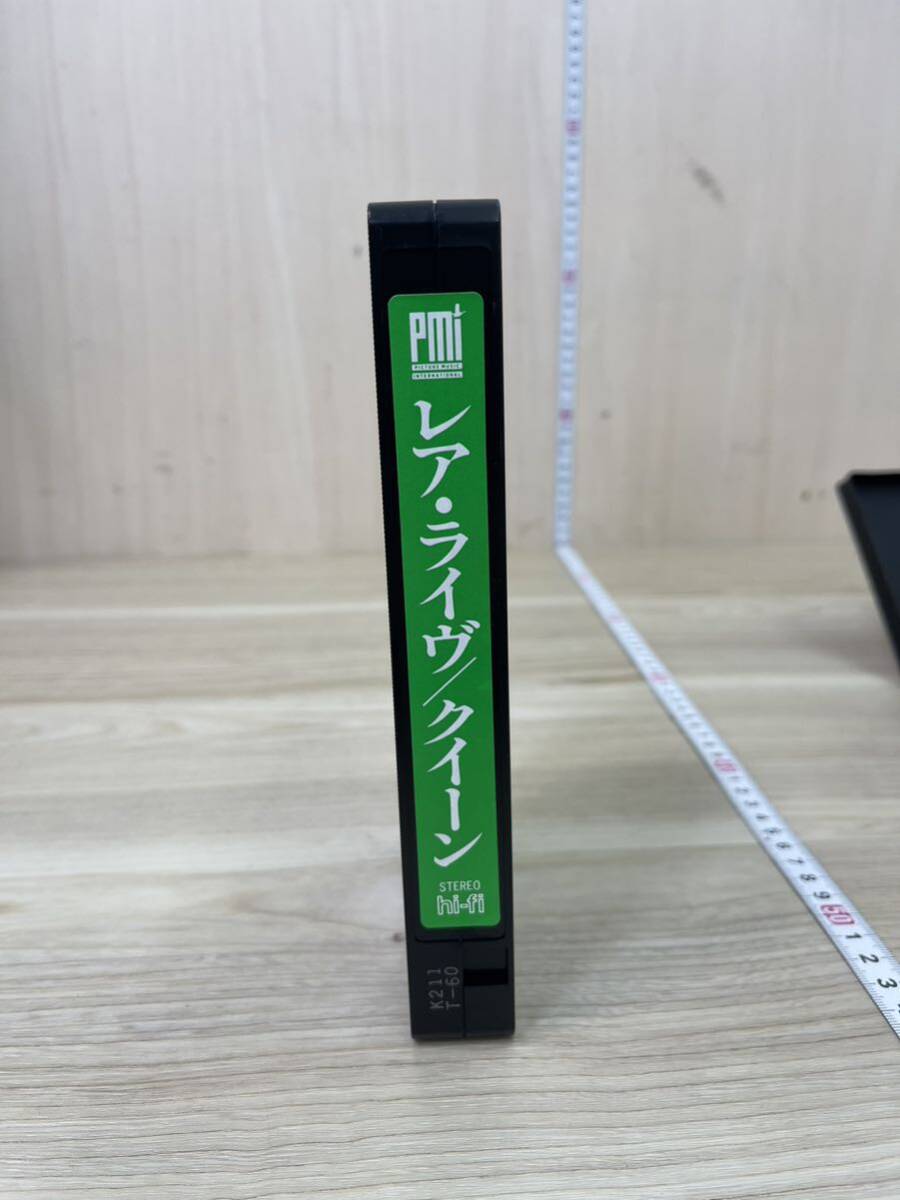 VHS クイーン　レア・ライブ　ビデオテープ　再生未確認_画像6