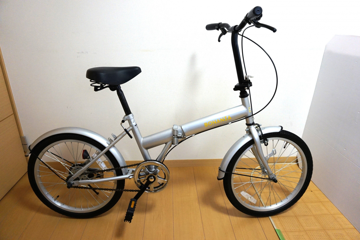 【美品】BONANZA　折り畳み自転車 20インチ _画像6
