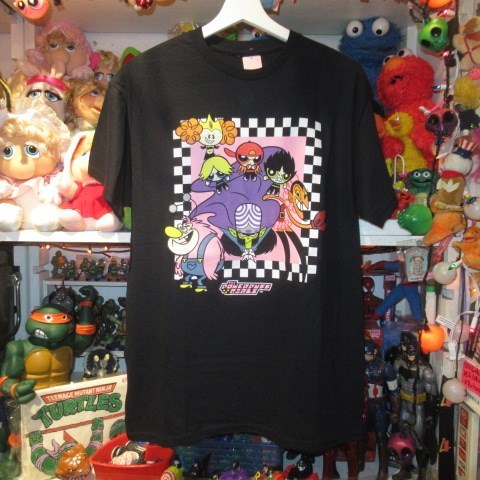 THE POWER PUFF GIRLS ★パワーパフガールズ★パワパフ★Tshirt★Tシャツ★Mサイズ★人形★フィギュア★ぬい