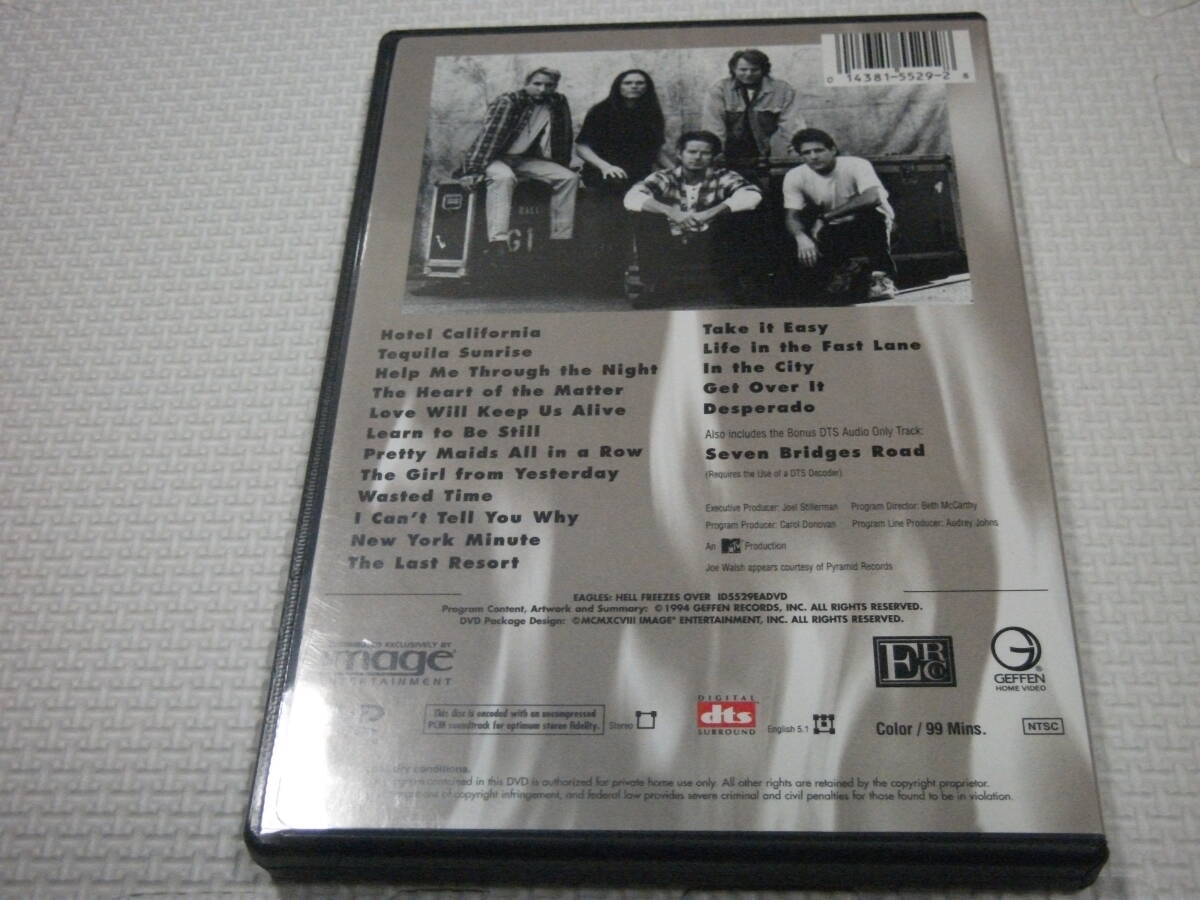 Eagles DVD Hell Freezes Over ＊輸入盤につき国内仕様のプレーヤーでは再生できません＊_画像2