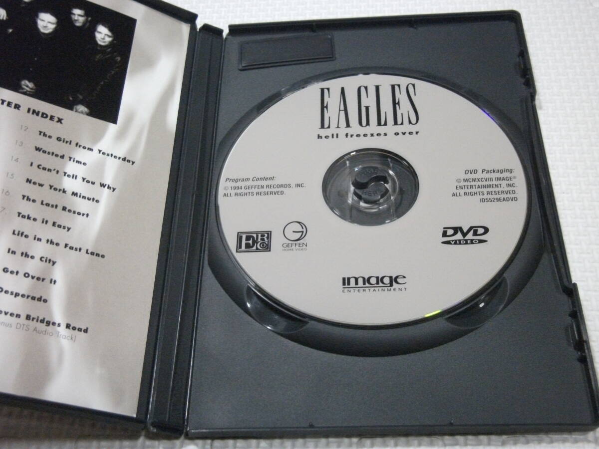 Eagles DVD Hell Freezes Over ＊輸入盤につき国内仕様のプレーヤーでは再生できません＊_画像4