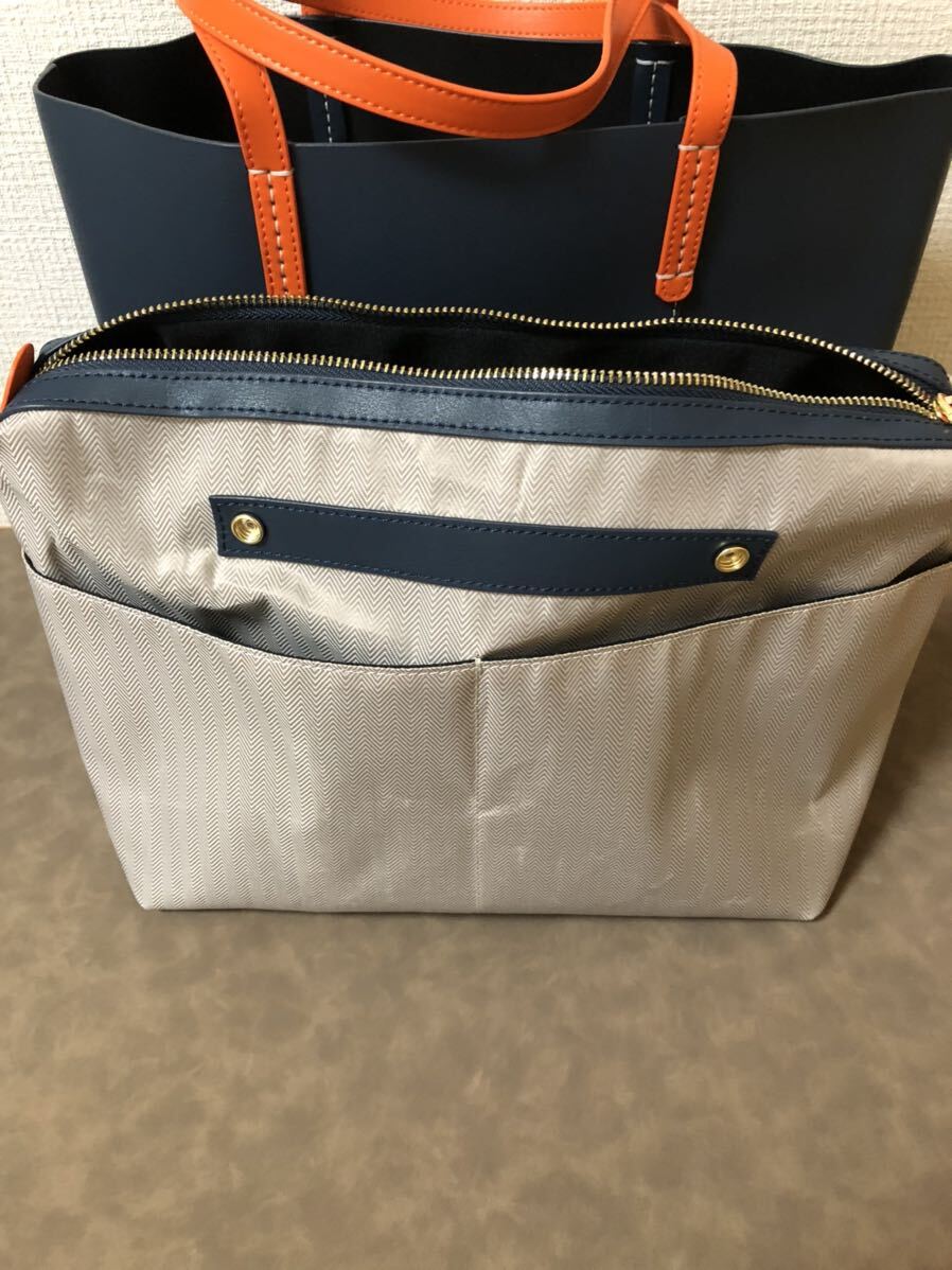 【送料無料】本革メンズトートバッグ ビジネスバッグ 鞄 大容量 1円A4 ブルー_画像10