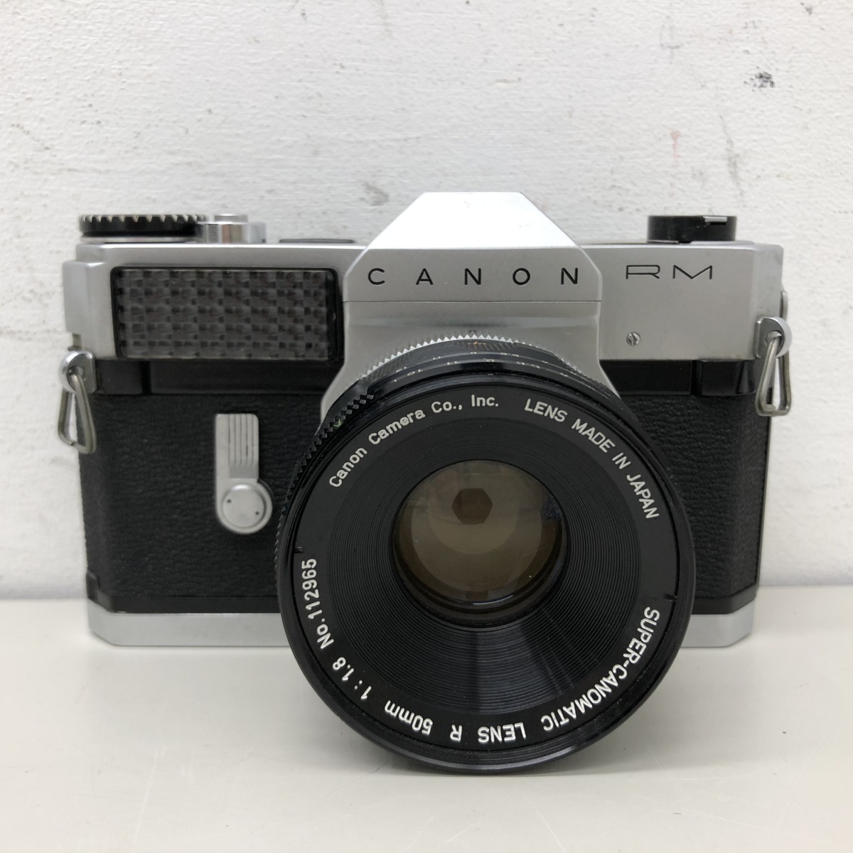 ◆ CANON Canonflex RM SUPER-CANOMATIC LENS R 50mm 1:1.8 フィルムカメラ マニュアルフォーカス 動作不明 現状品 ジャンク_画像2