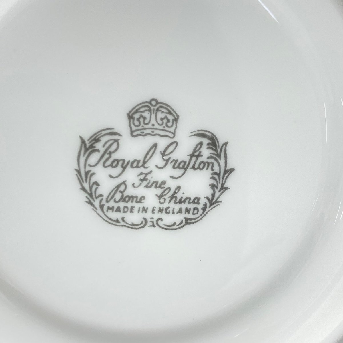 ◆◇[9]　ROYAL GRAFTON ロイヤルグラフトン カップ&ソーサー ５客セット 金彩 バラ柄　5/020109ｍ◇◆_画像10