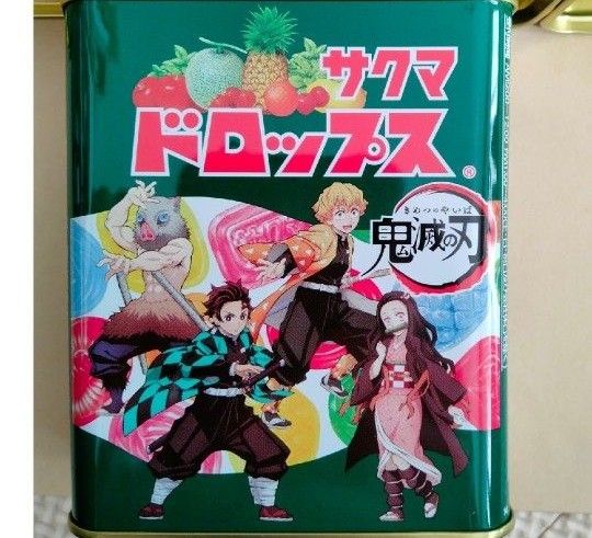 サクマドロップス鬼滅の刃7缶