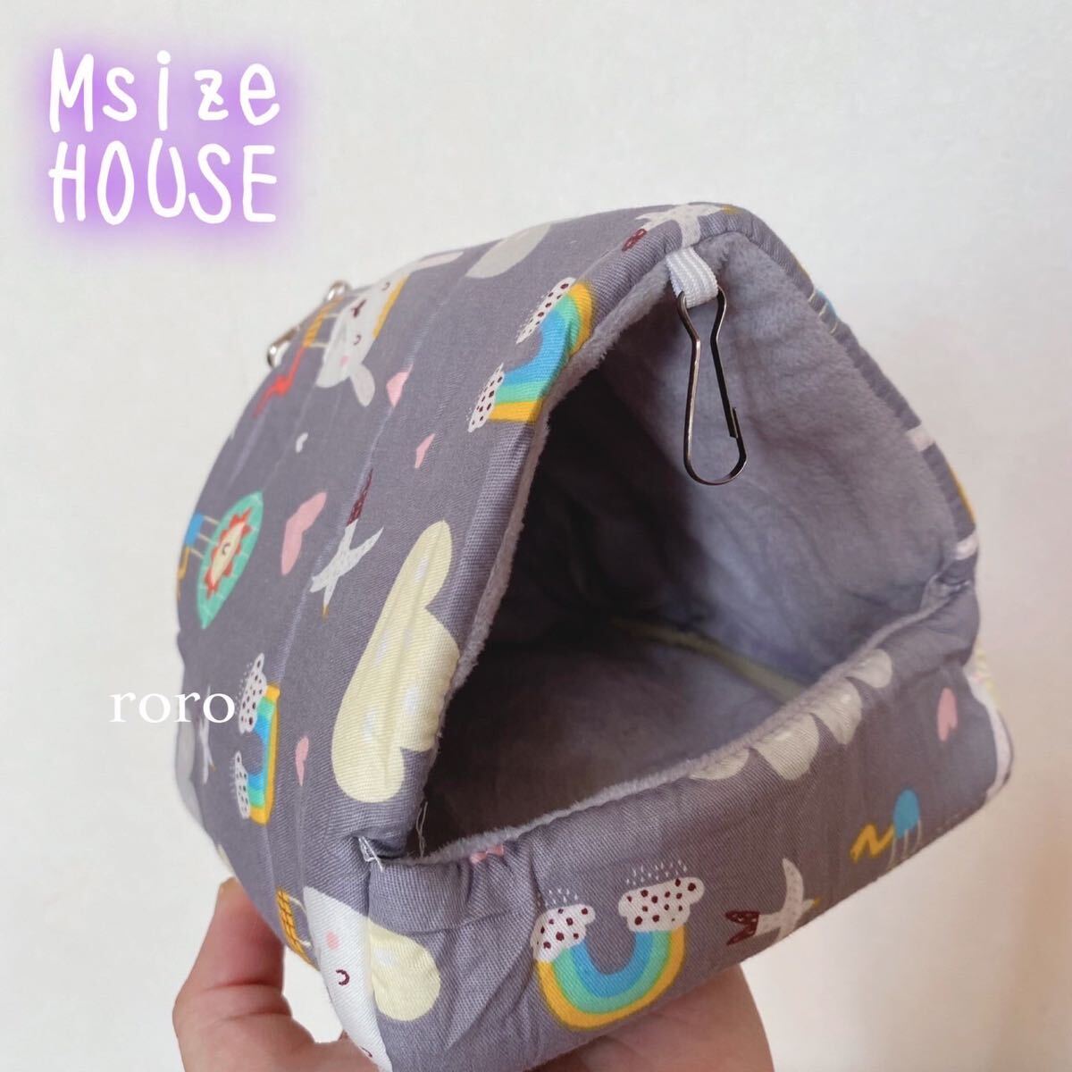 teg- bird Momo nga hedgehog house small animals supplies bed sleeping bag tent pet. house cage 