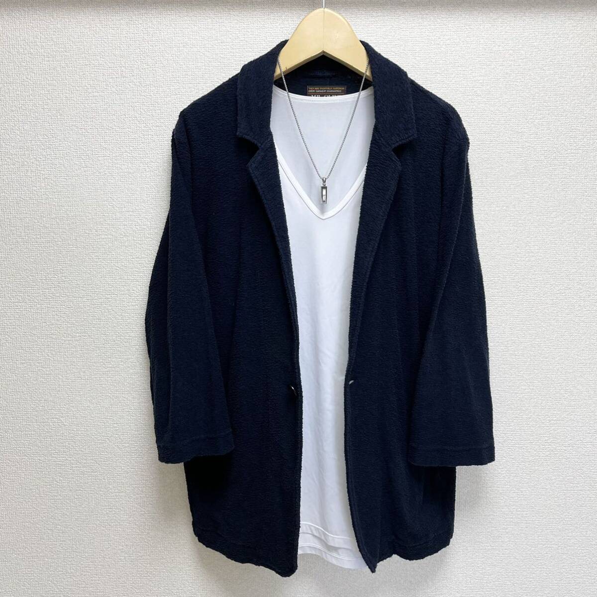 MR.OLIVE 七分袖ジャケット　日本製　テーラードジャケット_画像8