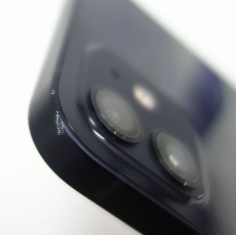 ジャンク 液晶不良 SIMフリー iPhone 12 64GB ブラック Softbank 利用制限2年保証 インボイス可 送料無料 【k0229-150-0305】清P_画像6