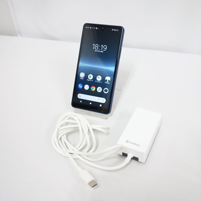 1円スタート *60日保証* 美品 SIMフリー Xperia Ace Ⅲ 64GB A203SO ブルー Softbank NW利用制限〇 インボイス対応 【本0311-50-0319】兼Pの画像1