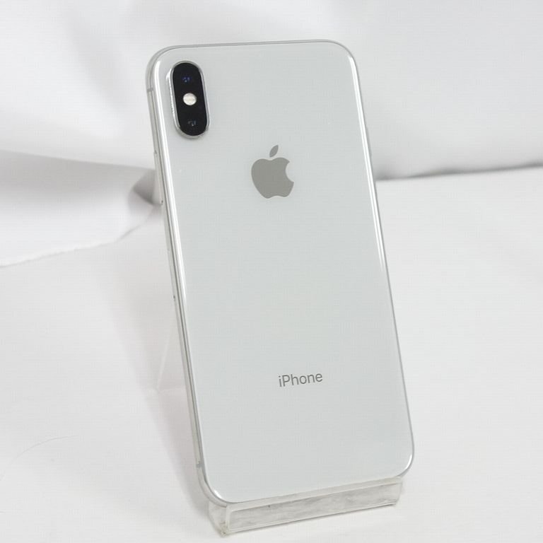 **60日保証** SIMフリー iPhone Xs 64GB シルバー au NW利用制限○ 残債なし インボイス対応可 送料無料 【本0320-110-0327本】兼P_画像2