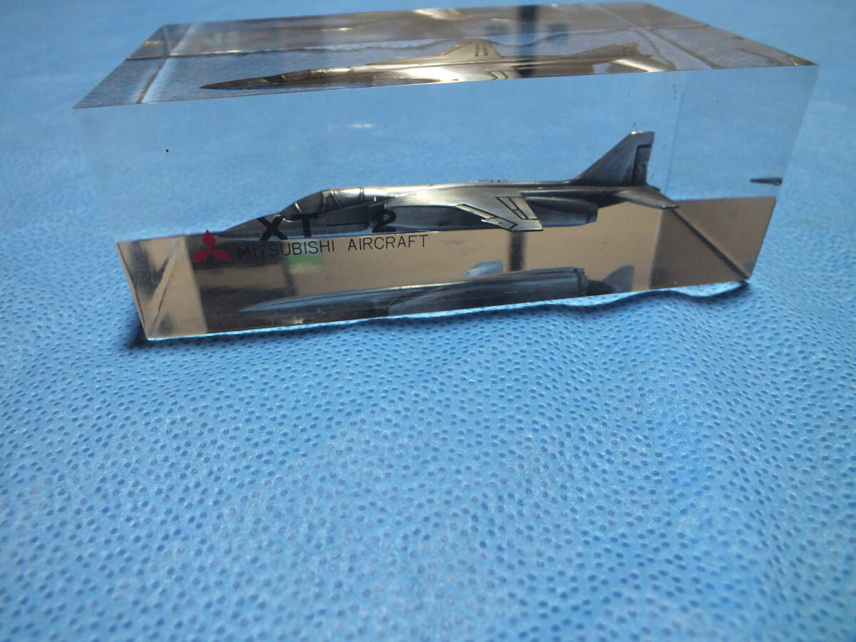 詳細不明のオブジェ 三菱 XT-2 高等練習機 ブルーインパルス  ヤフネコ宅配便コンパクトでの発送も可能の画像8