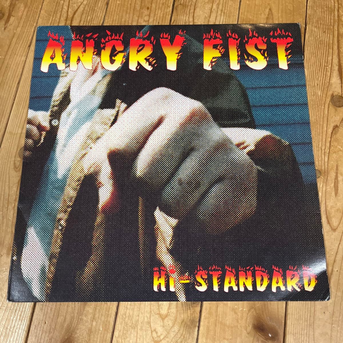 Hi-STANDARD angry fist レコード LP