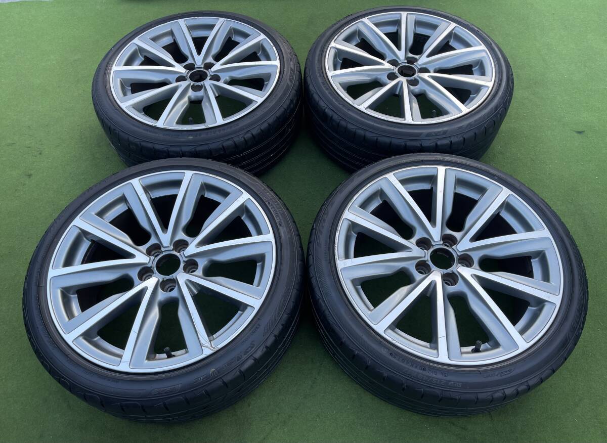 ◆希少！AUDI アウディ A1 8X 純正 SPEEDLINE ◆17x7.5J+36/PCD:100/5穴◆4本.BRIDGESTONE.215/40R17.2015年製の画像3