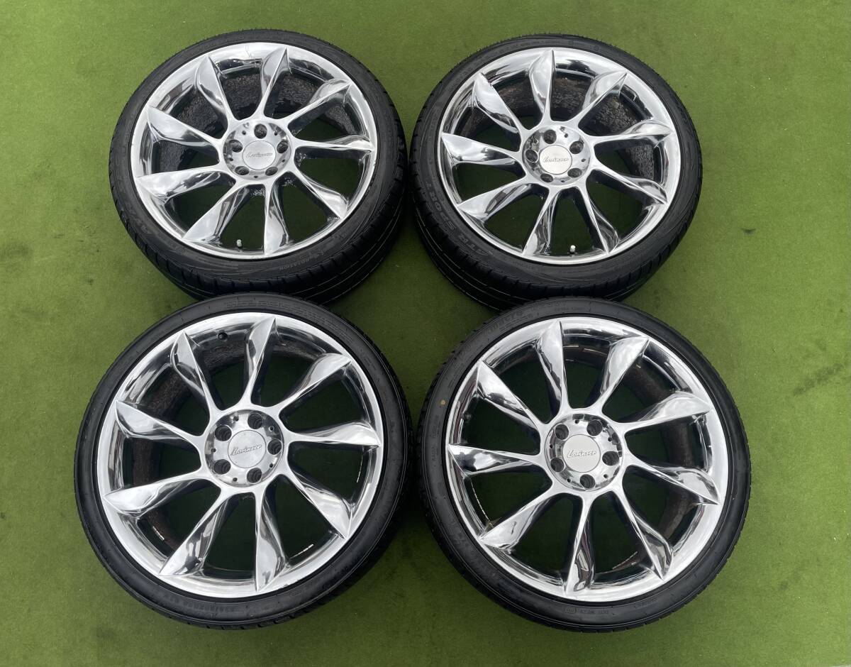 ◆ 希少！LorinserロリンザーRS8タイプ◆ 20x9J+38?/10J+38/PCD:112/5穴◆4本245/35ZR20 . 275/30ZR20.2020/2022年製.W220W221W222 S,CLS等の画像2