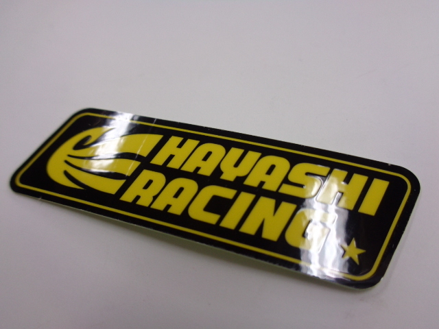 ［6609］HAYASHI RACING/ハヤシレーシング ステッカー 角型 (ミニサイズ) サイズ5.5センチ_画像4