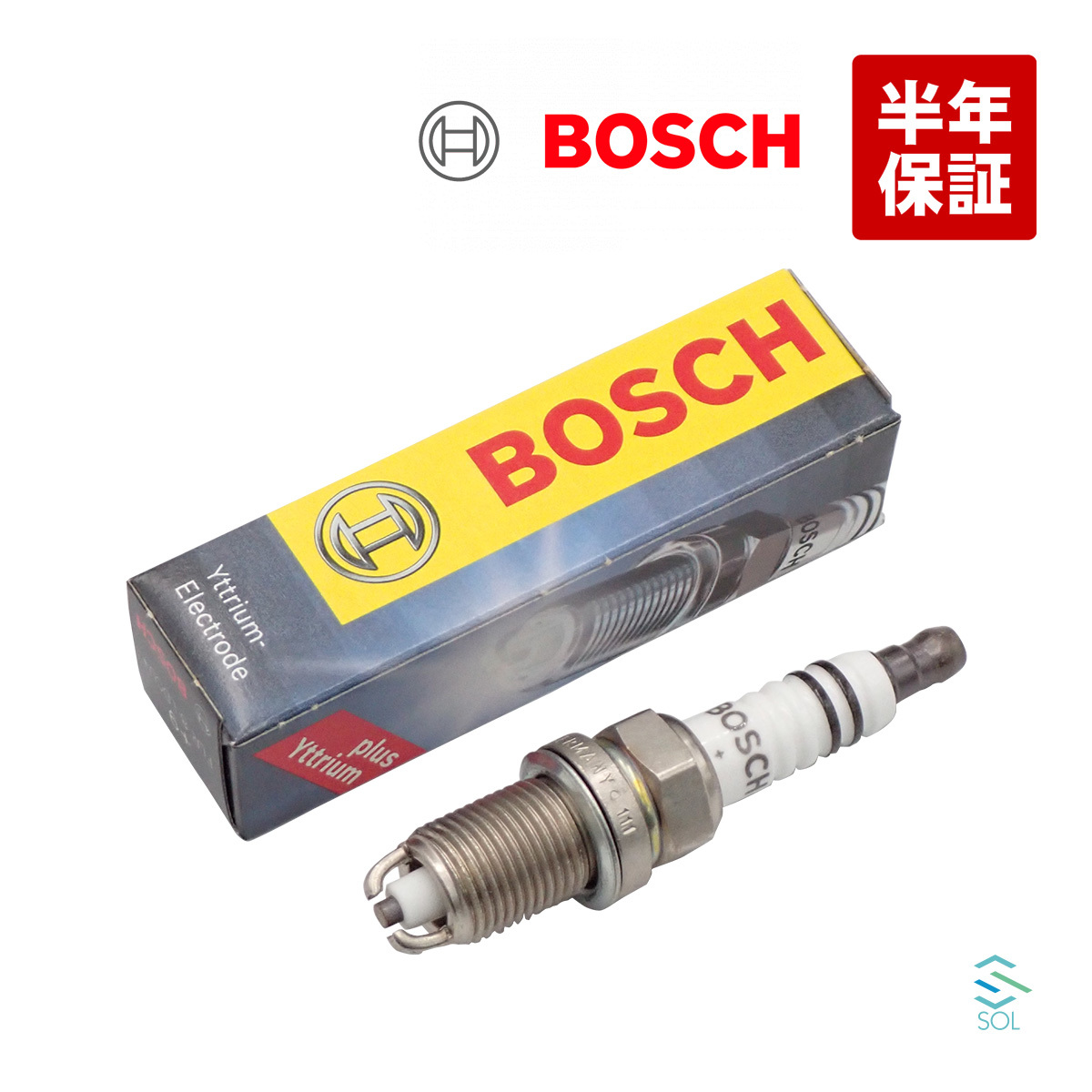 BOSCH スパークプラグ 1本 1本 FLR8LDCU+ BMW 5シリーズ E39 528i 8シリーズ E31 840Ci 出荷締切18時 ボッシュ 0242229654_画像1