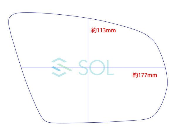  car make exclusive use Benz W205 S205 C205 A205 right steering wheel car exclusive use water-repellent door mirror film left right set water-repellent effect 6 months shipping deadline 18 hour 