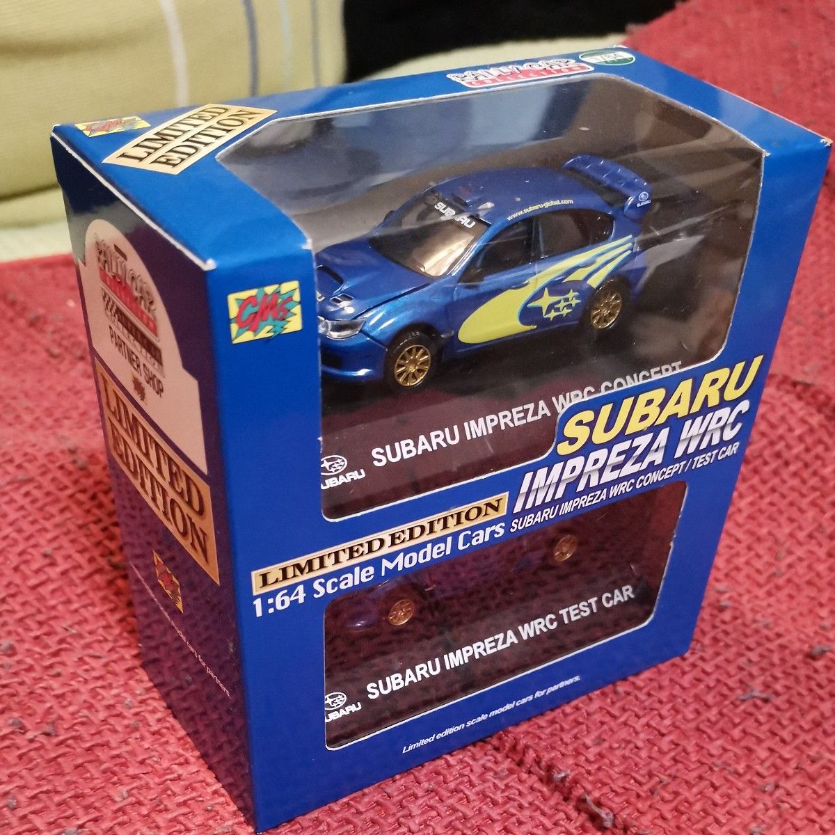 ふるさと納税 1/64 スバル コンセプトカー/テストカー WRC インプレッサ ミニカー