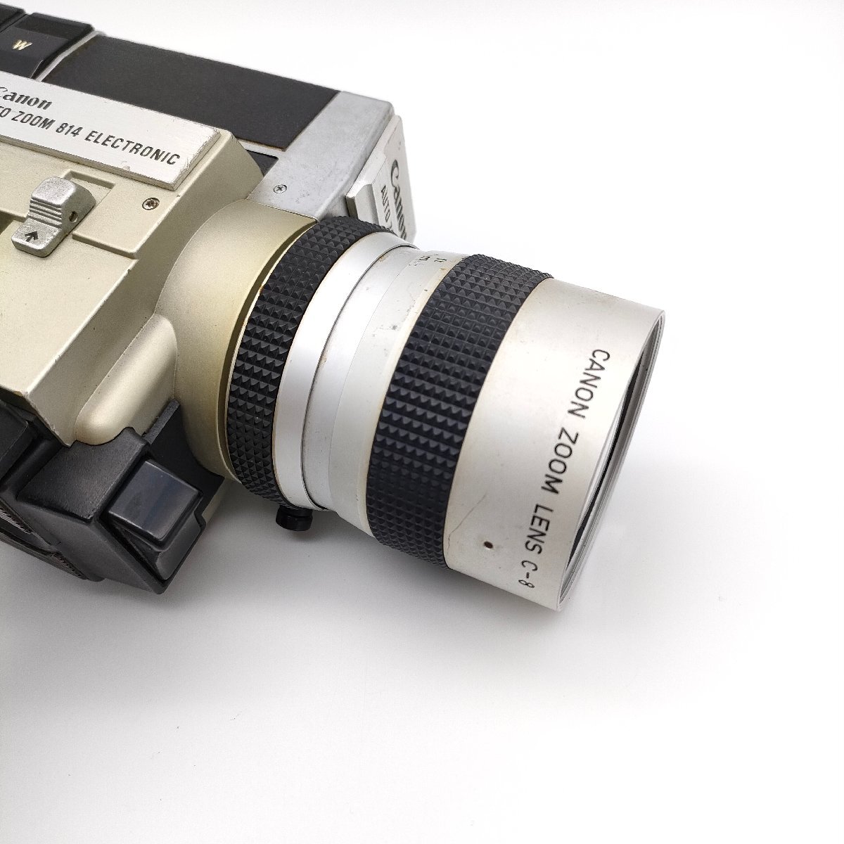 Canon キヤノン AUTO ZOOM 814 ELECTRONIC 8ミリ フィルムカメラ 昭和 レトロ アンティーク コンパクト 動作未確認 ジャンク品 現状品 S660_画像8